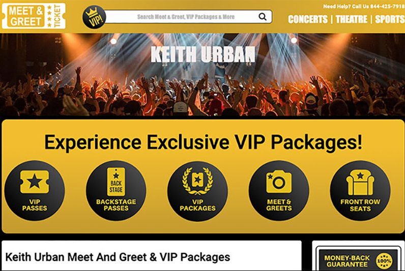 Keith Urban Meet And Greet & VIP Tickets The European Business Review