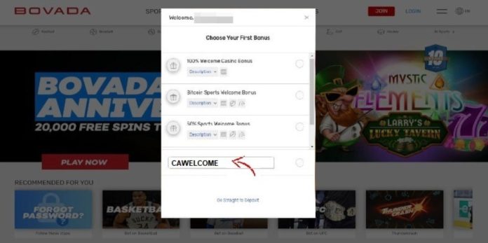 Bovada Casino Bonus Code