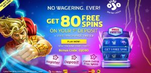 80 Wager-Free Spins