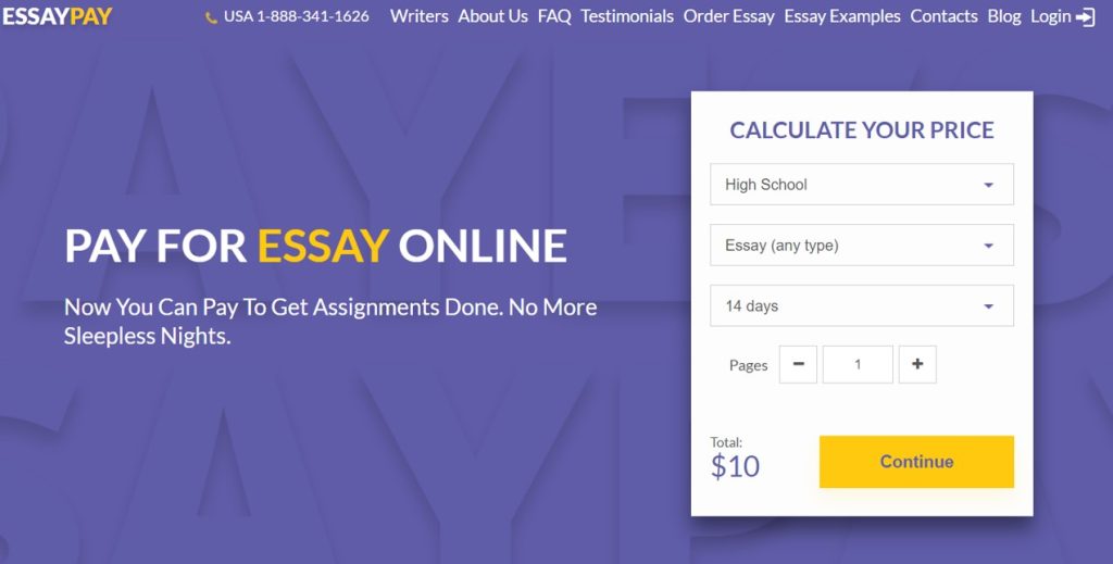 essay pay