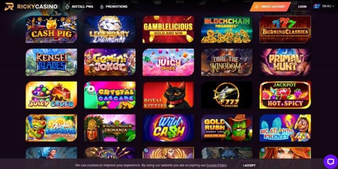 ricky casino 7 login