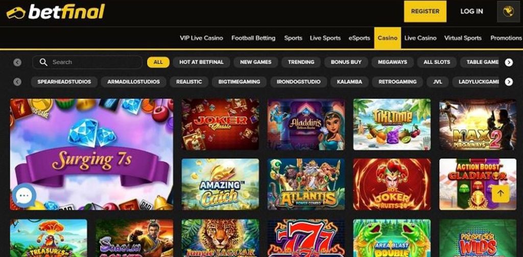 BetFinal Casino UAE