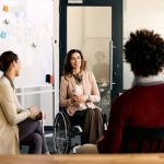 businesswomen having a meeting