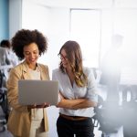 multiethnic women working together