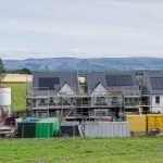 New housing development building site for increased demand in rural areas UK