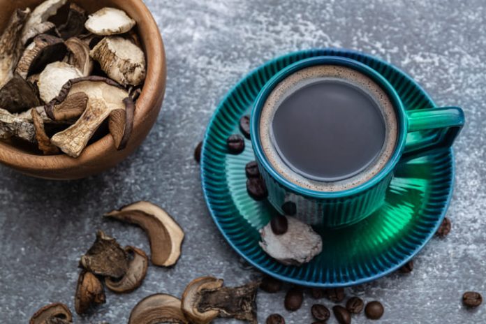 Mushroom coffee