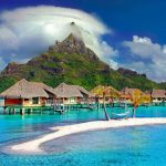 Cottages In The Middle Of Beach