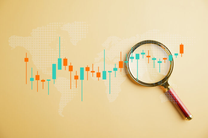 Analysis technical graph in trading