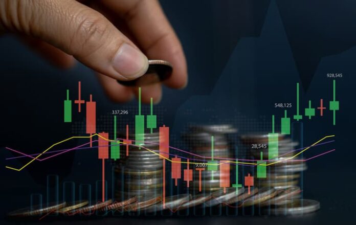 Financial growth with trading graph