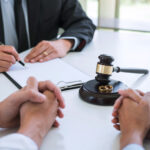 Agreement prepared by lawyer signing decree of divorce