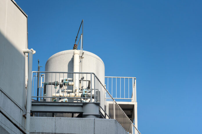 Water supply storage tank