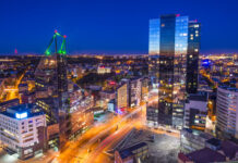 Tallinn Estonia Skyline