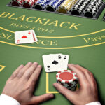 Blackjack casino Table