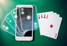 Online casino on smartphone