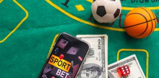 Sports betting app with dollars