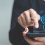 Chatbot conversation Ai Artificial Intelligence technology online customer service.